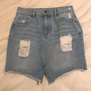 Denim skirt
